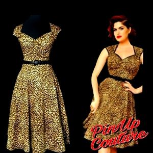 PinUp Couture Leopard Print Dress
